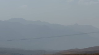 Yüksekovada toz bulutu etkili oldu