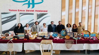 Yunus Emre Devlet Hastanesinde Geleneksel El Sanatları Sergisi açıldı