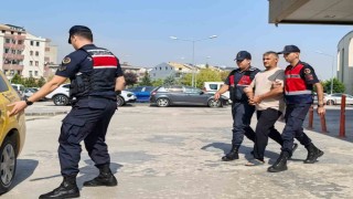 12 yıl hapis cezası olan şahıs jandarmadan kaçamadı