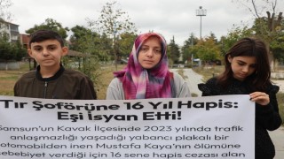 16 yıl hapis alan tır şoförünün eşi: Adalet istiyorum