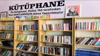 23 yaşındaki Melisa 10 kütüphane kurdu