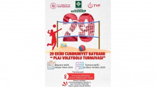 29 Ekim Cumhuriyet Bayramı Plaj Voleybolu Turnuvası Başlıyor