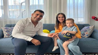3 buçuk yaşındaki Tamer, anne ve babasının azmiyle kanseri yendi