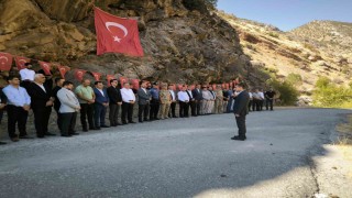 33 yıl önce teröristler tarafından şehit edilen 9 vatandaş anıldı