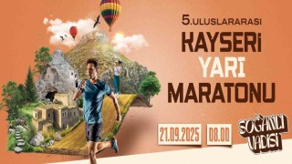 5. Uluslararası Kayseri Yarı Maratonu için heyecan dolu geri sayım başladı