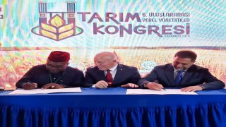 6. Uluslararası yerel yönetimler Tarım Kongresinde önemli bir kardeşlik köprüsü kuruldu