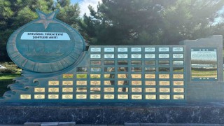 71 şehidin adı anıtlaştırıldı