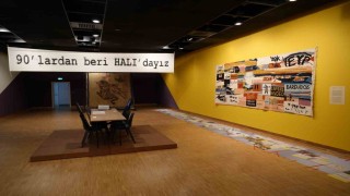 90lardan Beri Halıdayız sergisi Salt Beyoğlunda ziyarete açıldı