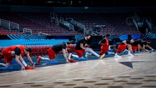 A Milli Erkek Basketbol Takımı, Sırbistan maçı hazırlıklarını sürdürdü