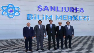 AB Delegasyonu Başkan Vekili Vilcinskas, Şanlıurfa Bilim Merkezine hayran kaldı