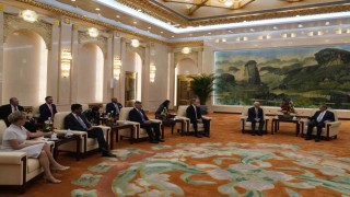 ABD Temsilciler Meclisi üyelerinden 2019dan bu yana Çine ilk ziyaret