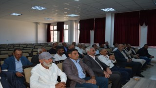 Adaklıda muhtarlar toplantısı gerçekleştirildi