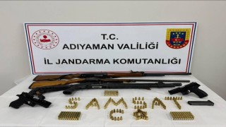 Adıyamanda silah kaçakçılığı operasyonu: 1 gözaltı