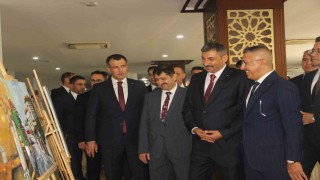 Adli yıl açılışında mahkumların sergisi büyük beğeni aldı