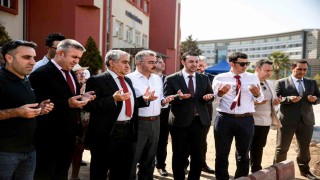 ADÜ Hastanesi Yeni Poliklinik ve Laboratuvar Binası Temel Atma Töreni gerçekleştirildi