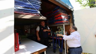 AFAD heyetinden Talas Belediyesinin örnek projesine yerinde inceleme