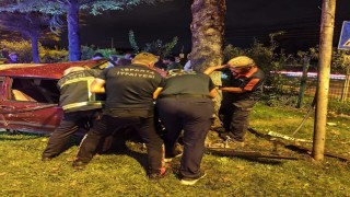 Ağaca çarpan Tofaş otomobilin sürücüsü yaşamını yitirdi