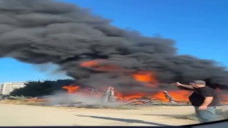 Ağaçlık alanda çıkan yangın kontrol altına alındı