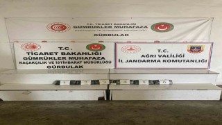 Ağrıda tırın dorsesinde uyuşturucu ele geçirildi