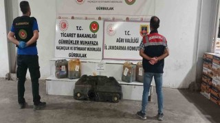 Ağrıda tırın yakıt deposunda 56 kilo sıvı metamfetamin ele geçirildi