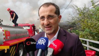 Akçaabat Belediye Başkanı Ekim: Gece 2den beri burada müdahale devam ediyor