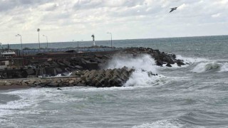 Akçakocada fırtına etkili oluyor