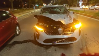 Aksarayda otomobilin çarptığı yaya hayatını kaybetti