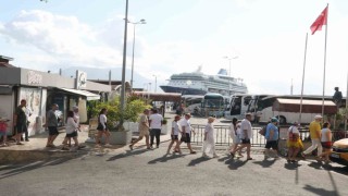 Alanya Limanı, yılın ilk 9 ayında 14 kruvaziyer gemisini ağırladı