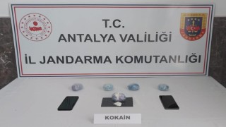 Alanyada yarım kilo kokain ele geçirildi