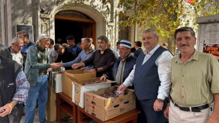 Alaplıda Ahilik Haftasında lokma ikram edildi