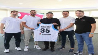 Aliağa Petkimspordan Başkan Serkan Acara ziyaret