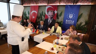 Alman heyeti, Bursa mutfağına hayran kaldı
