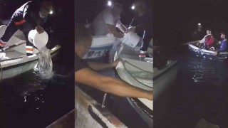 Amatör balıkçıların teknesi alabora oldu, denize düşen 2 kişi kurtarıldı