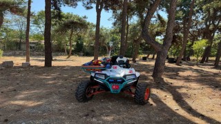 Ambulansın giremediği yollarda sedyeli ATV hizmet verecek