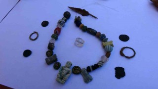 Anadoluda ilk kez Perre Antik Kentte eski Mısır Tanrısı Pataikosun figürü bulundu