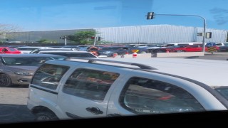 Ankarada bıçaklı trafik kavgası kameraya yansıdı