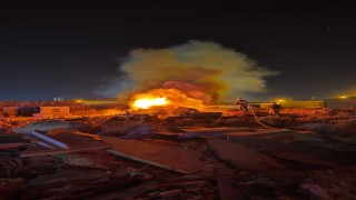 Antakyada hurdalık alevlere teslim oldu
