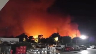 Antalya Aksuda ormanlık alanda yangın