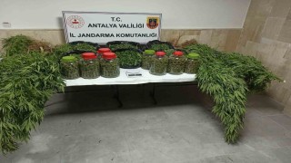 Antalyada 43 kilo uyuşturucu madde ele geçirildi
