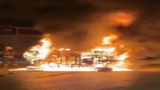 Antalyada devrilerek alev alev yanan UTVnin sürücüsü hayatını kaybetti