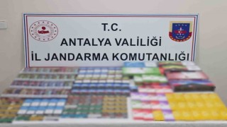 Antalyada kaçak sigara operasyonu
