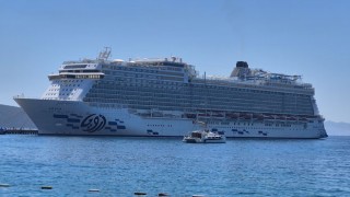 Aroya Yolcu Gemisi 2 Bin 683 Turistle Bodrum’a Geldi