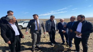 Arpaçay Kaymakamı Akköz, yatırımları yerinde gördü