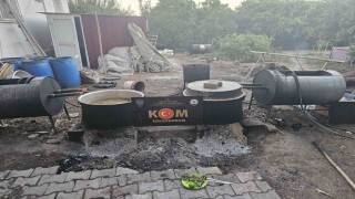 Arsuzda sahte içki operasyonu