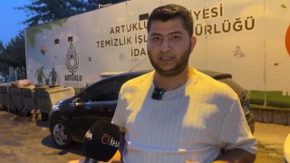 Artutukluda çöp konteynerlerinden yayılan koku vatandaşı rahatsız ediyor