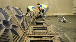 ASATtan altgeçitlerde gece mesaisi: Yağmursuyu hatları temizleniyor