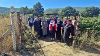 Aslanapada kadın çiftçiler için teknik gezi düzenlendi