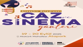 Ataşehir Belediyesi 3üncü Caz ve Sinema Günleri başlıyor