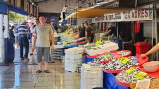 Av yasağı kalktı, balık tezgahları şenlendi