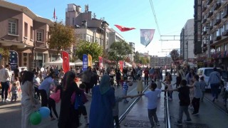 Avrupa Hareketlilik Haftasında Heykel çocukların oldu